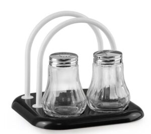 Набор для специй Luxstahl Волна D 40 мм, H 65 мм, 2 предмета артикул кт969