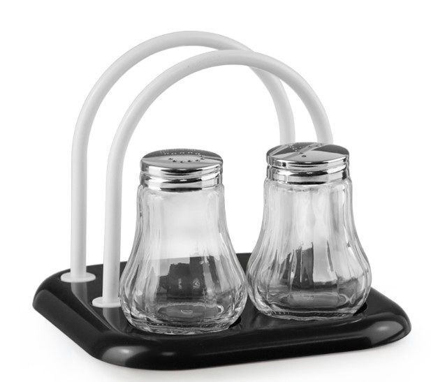 Набор для специй Luxstahl Волна D 40 мм, H 65 мм, 2 предмета артикул кт969