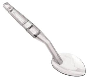 Ложка гарнирная MGprof 28,3 см. прозрачная, поликарбонат (до +120°C) MG /1/10/400/ артикул 1728 прозр