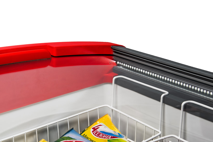 Морозильный ларь Frostor GELLAR FG 700 E (красный)