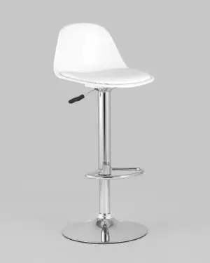 Стул барный Смит белый 2 шт на газлифте