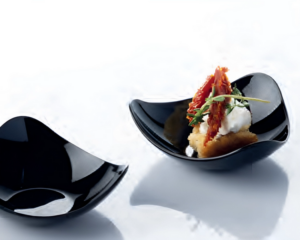 Емкость для закусок Martellato PMO10.02 30 мл, L 85 мм, B 85 мм, H 30 мм черная (Набор 100 шт) артикул PMO10.02