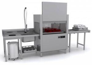 Машина посудомоечная туннельная Apach Cook Line ARC100 (T101) ДОЗ+СУШ+РЕКУП Л/П