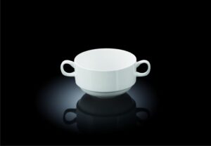 Бульонница Wilmax Stella с ручками 300 мл, D 100 мм, H 60 мм с ручками артикул 991025