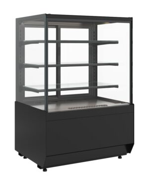 Витрина холодильная Carboma Cube 2 KC70 VV 0,9-1 STANDARD без боковин (версия 2.0) (9005)