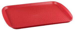 Поднос RESTOLA 415х305 мм, полистирол, красный артикул 422106704