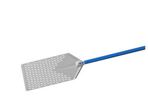 Лопата для римской пиццы Gi.Metal Azzurra AM-2340F/30 400х230 мм, L 770 мм, перфорированная, ручка 300 мм