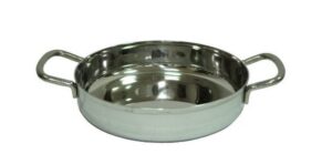 Сковорода порционная MGSteel 0850 мл, D 180 мм, H 35 мм с 2 ручками артикул MPDH18