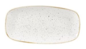 Блюдо CHURCHILL Stonecast Barley White L 298 мм, B 153 мм артикул SWHSXO111