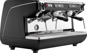 Кофемашина рожковая полуавтоматическая Nuova Simonelli Appia Life 2Gr S 220V black+economizer+high groups (высокая группа, экономайзер)
