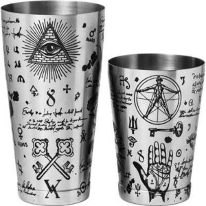 Шейкер американский Lumian Kenko Alchemy 700 мл. D 90 мм. H 175 мм. артикул L0381