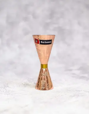 Джиггер металлический, 25/50 мл P.L.- Barbossa