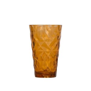 Стакан Rubikap PRIZMA 300 мл из поликарбоната оранжевый артикул EX.PT300 - PC082