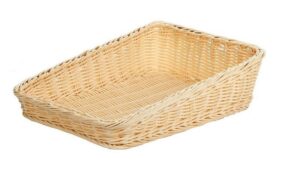 Корзина плетеная MGProf L 430 мм, B 430 мм, H 240 мм артикул 75312