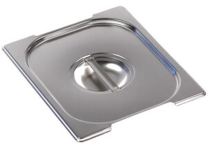 Крышка к гастроемкостям Kitchen Muse GN 1/3 нерж.сталь, с ручкой артикул 813-L