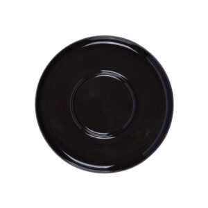 Блюдце Royal Charm Wave D 140/65 мм, фарфор, черный артикул 3025307 / ZH037-Y214S