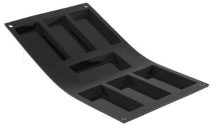 Форма силиконовая De Buyer MOUL FLEX L 300 мм, B 175 мм, H 14 мм (7 ячеек) артикул 1976.03