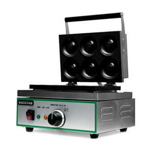 Вафельница Kocateq GH 15D GL для пончиков, 6 шт Ø75 мм