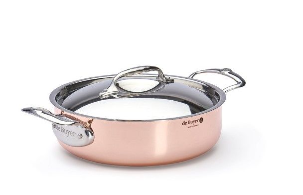 Кастрюля De Buyer 3 л, D 240 мм, H 75 мм артикул 6441.24