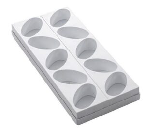 Экстрактор для пирожных Martellato MONOP. A002 Овал L 400 мм, B 170 мм, H 40 мм артикул MONOP. A002