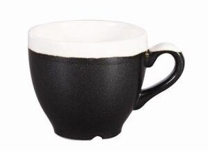 Чашка кофейная CHURCHILL Monochrome Onyx Black 100 мл, D 55 мм, H 65 мм артикул MOBKCEB91