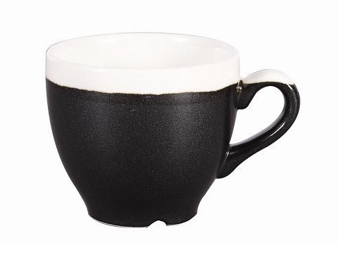 Чашка кофейная CHURCHILL Monochrome Onyx Black 100 мл, D 55 мм, H 65 мм артикул MOBKCEB91