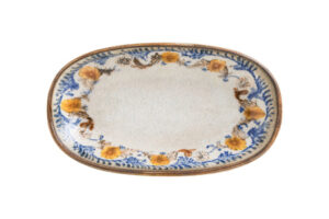 Блюдо овальное Bonna Retro Floral 150х85 мм, форма Гурмэ артикул F-RTFGRM15OKY