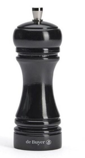 Мельница для соли De Buyer Java черная H 140 мм, D 47 мм артикул S345.143333
