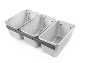 Форма хлебная Noname L 170 мм, B 95 мм, H 90 мм артикул 3л11А