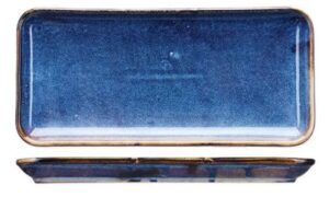 Блюдо KunstWerk Iris L 270 мм, B 125 мм, H 23 мм артикул ZA0101-10-a