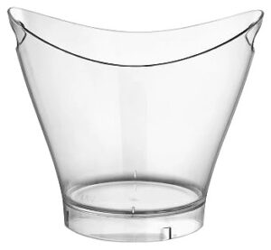 Ведро для шампанского Gastroplast GCIB-02 6 л, поликарбонат, прозрачный артикул 76886