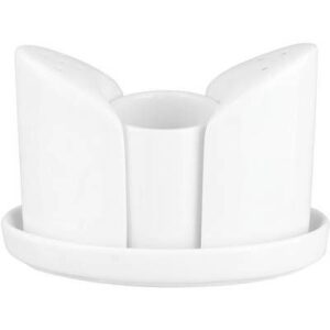 Набор для специй KunstWerk Paula белый L 123 мм, B 55 мм, H 87 мм артикул P901504/9904011