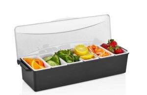 Контейнер барный Gastroplast 2400 мл, L 495 мм, B 155 мм, H 95 мм 6 отделений артикул 77070