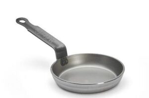 Сковорода для оладьев De Buyer Carbone Plus D 120 мм, H 20 мм артикул 5140.12