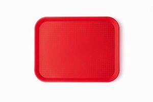 Поднос MGProf L 345 мм, B 265 мм красный (163) артикул 1734-163