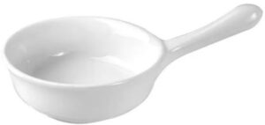 Соусник KunstWerk Paula белый 35 мл, L 100 мм, D 60 мм, H 20 мм артикул A5142