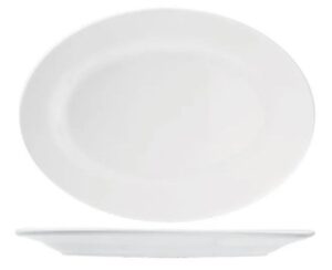 Блюдо KunstWerk Paula белое L 455 мм, B 305 мм, H 30 мм артикул A0981