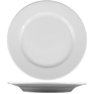 Тарелка Добрушский фарфоровый завод «Тренд» мелкая; D17см, фарфор, белый артикул 8С1509