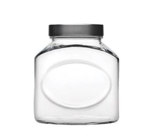 Банка для сыпучих продуктов PASABAHCE Elips 1500 мл, D 105 мм, H 158 мм артикул 80387