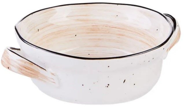 Блюдо для запекания KunstWerk Pastoral оранжевое 550 мл, L 196 мм, D 155 мм, H 50 мм артикул P5225920-SH113