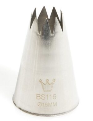 Насадка кондитерская Martellato BS116 Звезда D 36 мм, H 53 мм артикул BS116