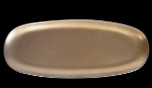 Блюдо Corone Luminare L 355 мм, B 143 мм медное артикул фк1948