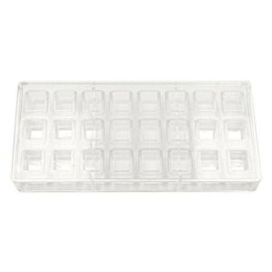 Форма для шоколада P.L. Proff Cuisine Прямоугольник PC-1419 L 275 мм, B 135 мм, H 24 мм, 24 ячейки артикул PC-1419