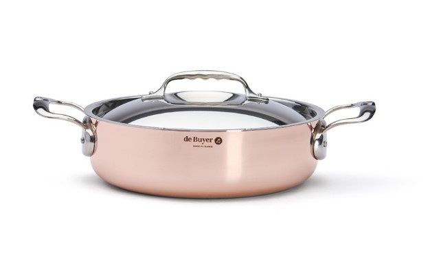 Кастрюля De Buyer 3 л, D 240 мм, H 75 мм артикул 6441.24