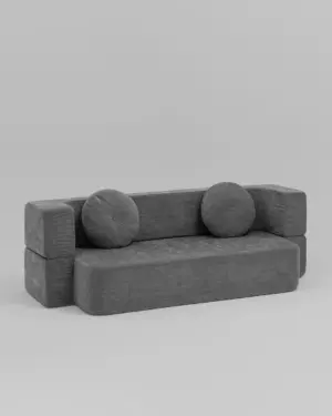 Диван ZipSofa пепельно-серый