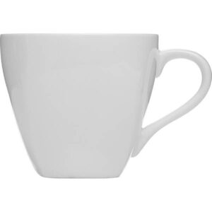 Чашка KunstWerk Paula белая 180 мл, D 78 мм, H 73 мм артикул A5832