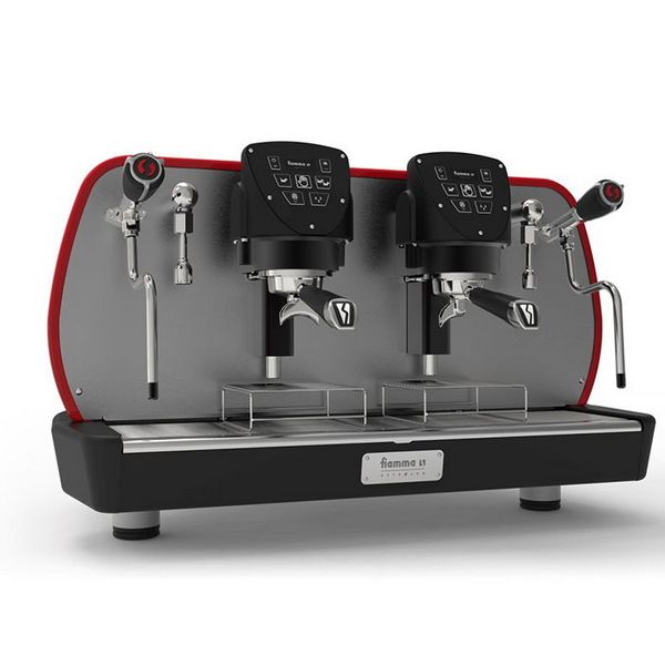 Кофемашина рожковая автоматическая FIAMMA ASTROLAB 2 MB TC .24 (FC) RED (автомат, 2 группы)