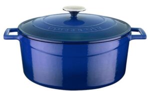 Кастрюля LAVA FOLK SERIES 6,71 л, D 280 мм, H 135 мм синяя артикул LV Y TC 28 K1 B