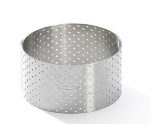 Кольцо кондитерское De Buyer D 65 мм, H 35 мм перф. артикул 3098.02