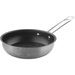 Сковорода ProHotel BARS21 induction D 200 мм, H 58 мм, дно-сэндвич, нерж. сталь, антипригарное покрытие артикул 4021612